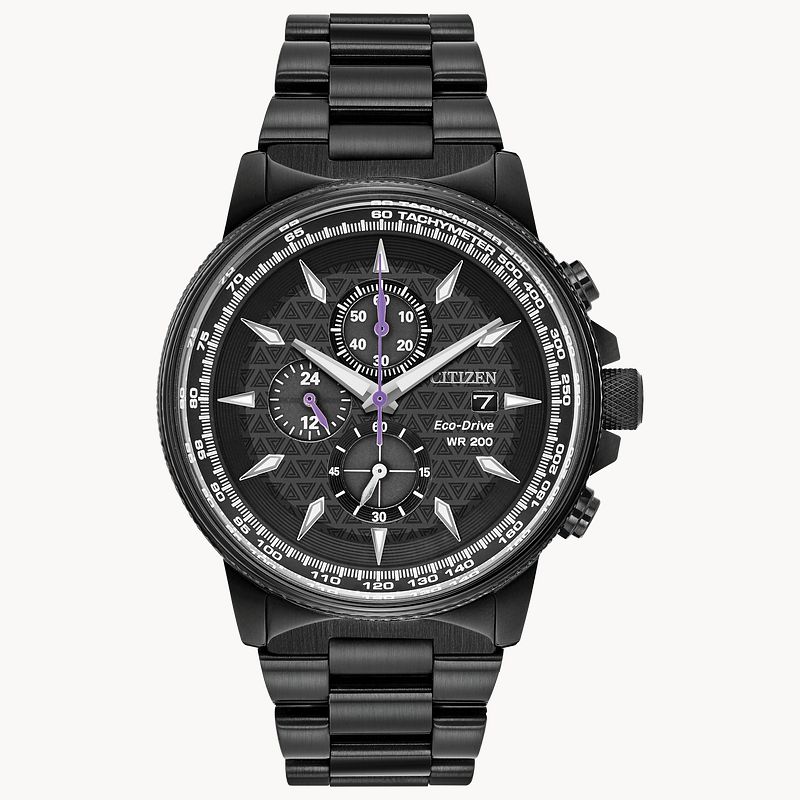 Citizen Marvel Black Panther Eco Drive Black Watch CITIZEN
